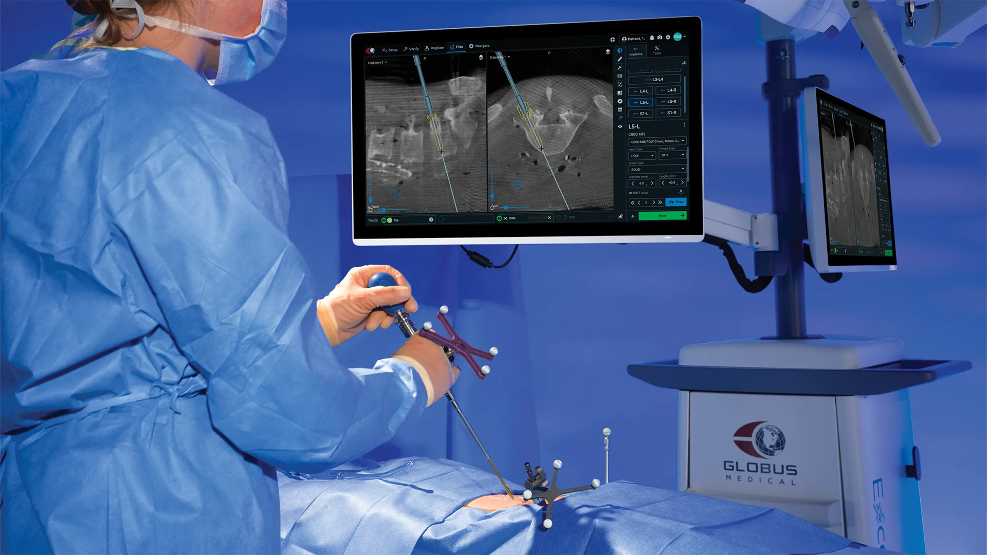 Surgeon using ExcelsiusHub